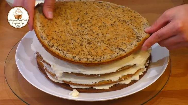 Изумительно вкусный торт "дамский каприз" или торт "сметанник": шаг 4