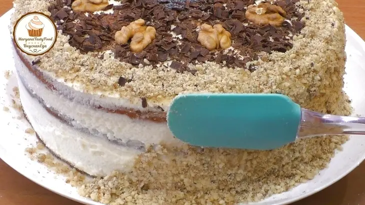 Изумительно вкусный торт "дамский каприз" или торт "сметанник": шаг 5