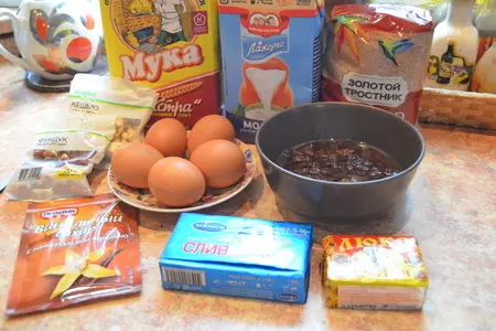 Пасхальный кулич на желтках: шаг 1