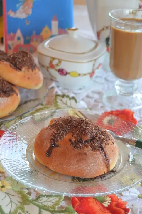 Плюшки с корицей и шоколадом для малыша и карлсона.: шаг 17