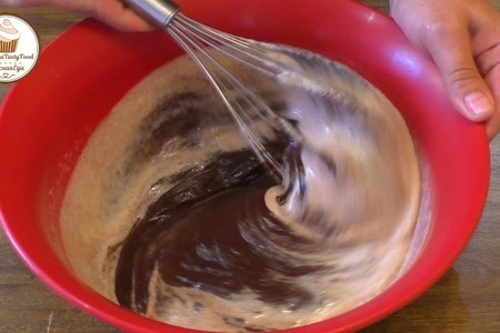  шоколадно-трюфельный пирог: шаг 3