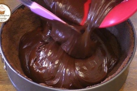  шоколадно-трюфельный пирог: шаг 4