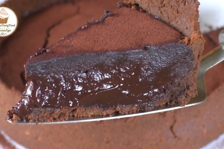  шоколадно-трюфельный пирог: шаг 6