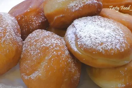 Пончики "воздушные" на желтках: шаг 8