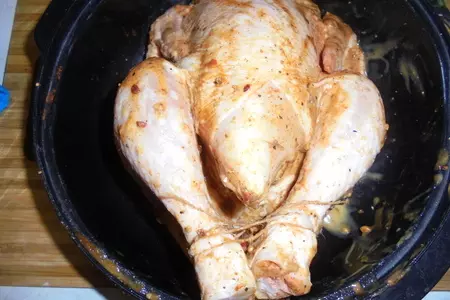 Острая запеченная курица: шаг 3