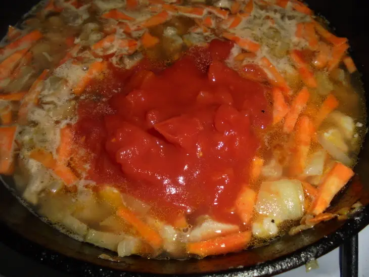 Домашнее рагу со свининой и сидром и картофельным пюре: шаг 5