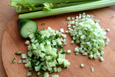 Свекольный салат с сельдью: шаг 3