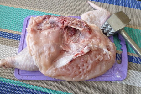Цыпленок-гриль с имбирем и розмарином: шаг 3