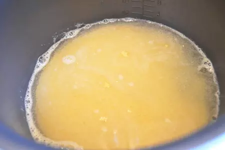 Чесночная пшенная каша в мультиварке: шаг 2