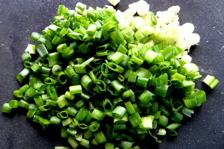 Салат табуле "зелёный": шаг 2