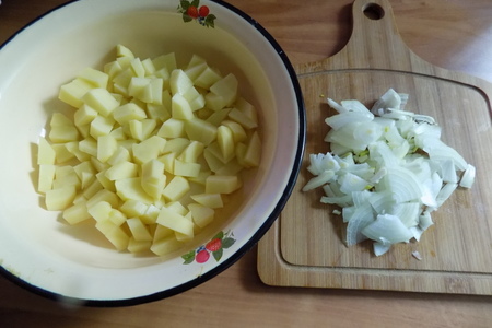 Жареная картошка со шкварками.: шаг 3