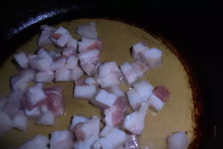 Картофельная толченка с луком и салом: шаг 5