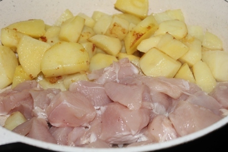 Картофель с курицей (полноценный обед в 1 кастрюле): шаг 2