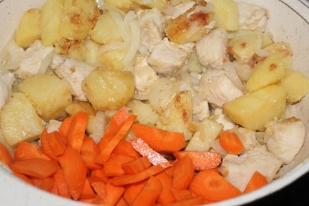 Картофель с курицей (полноценный обед в 1 кастрюле): шаг 4
