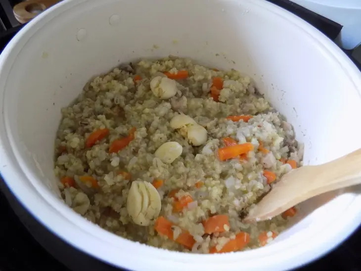 Каша "дружба" с перловкой и пшеном: шаг 7