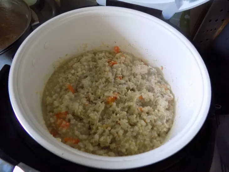 Каша "дружба" с перловкой и пшеном: шаг 8