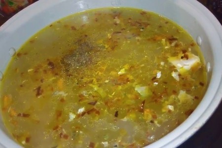 Суп рисовый с консервы сардины. рыбный суп: шаг 6