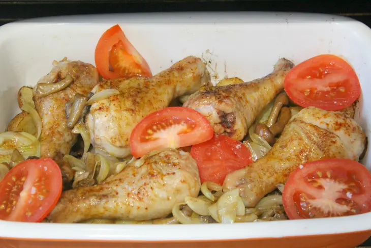 Жаркое из куриных голеней: шаг 6