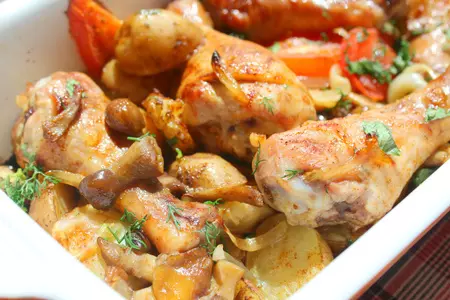 Жаркое из куриных голеней: шаг 7