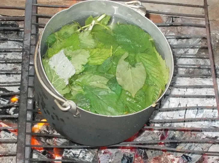 Чай на природе: шаг 2