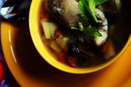 Рыбный суп с овощами: шаг 9