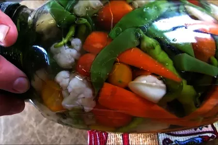 Соленья по-турецки. вкусные овощи туршу  #летовбанке: шаг 5