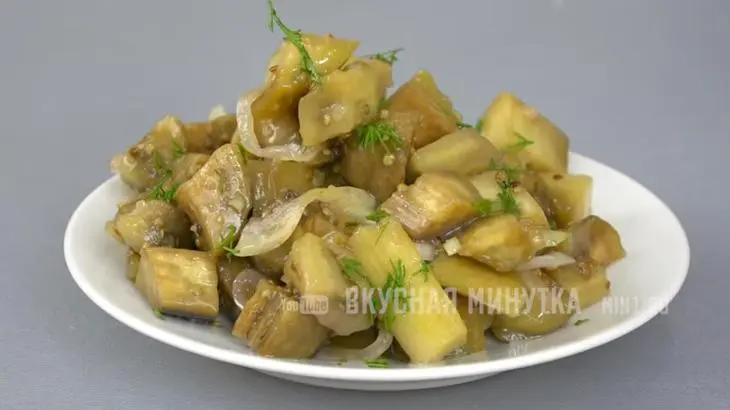 Лучшая закусочка к мясу! маринованные баклажаны!: шаг 5