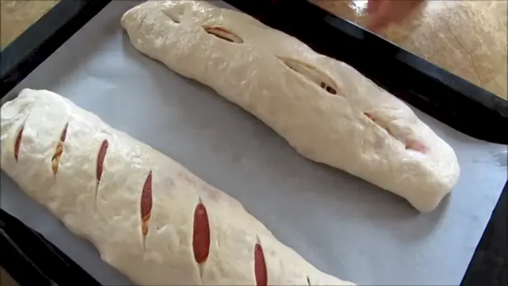 Вкусная пицца-рулет «стромболи»: шаг 7