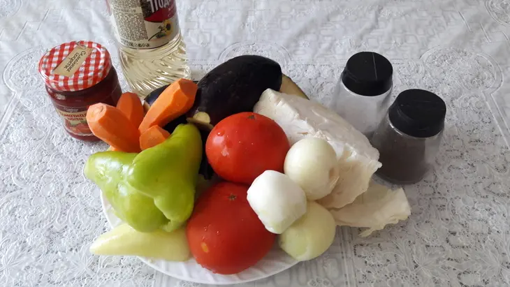 Овощное рагу: шаг 1