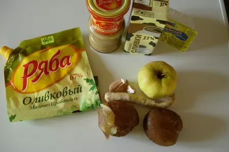 Картофельно-куриное суфле с пикантным соусом.: шаг 6