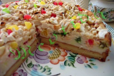 Творожный торт цукатик: шаг 6