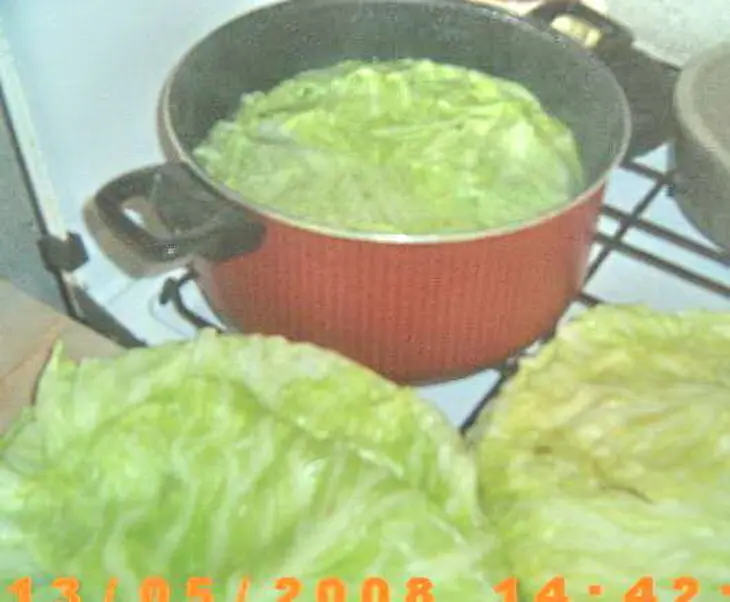 Капустный торт: шаг 1