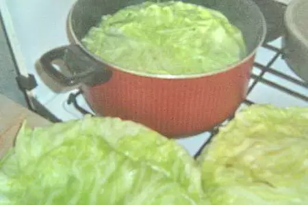 Капустный торт: шаг 1