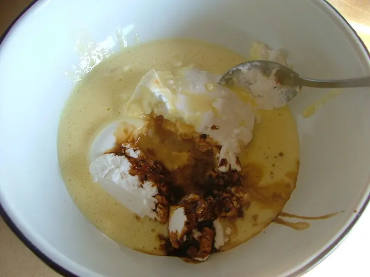 Десертный кофейный крем: шаг 1