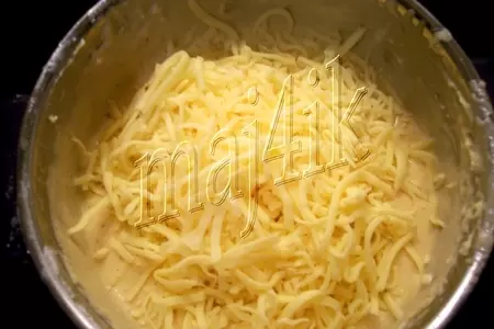 Куриный пирог с грибами в нежнейшем заварном тесте: шаг 8