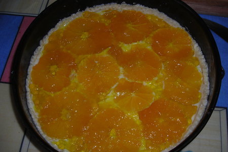 Песочный пирог "апельсин и глазурь": шаг 6