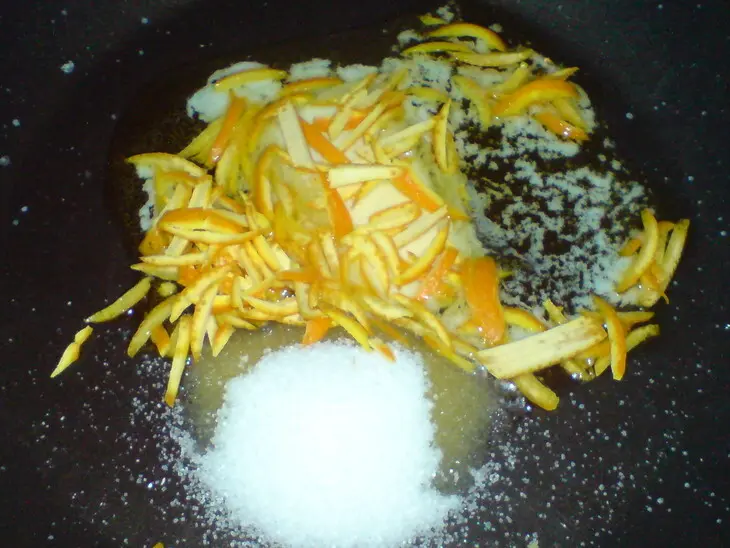 Омлеты с апельсинами( crepes): шаг 4