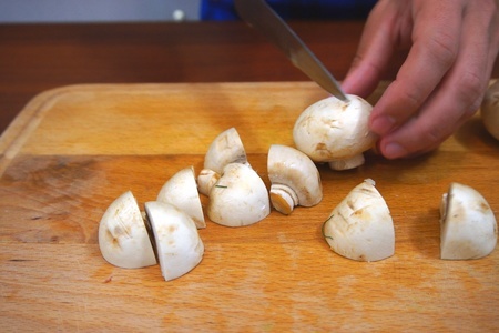 Картофель с грибами: шаг 4