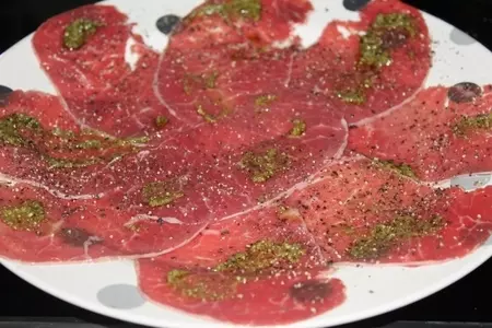 Карпаччо из мраморной говядины: шаг 3