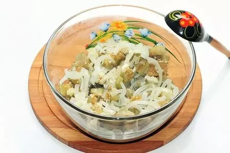 Котлеты из баклажанов с острым соусом: шаг 7