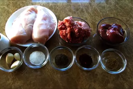 Фаршированная куриная грудка: шаг 1
