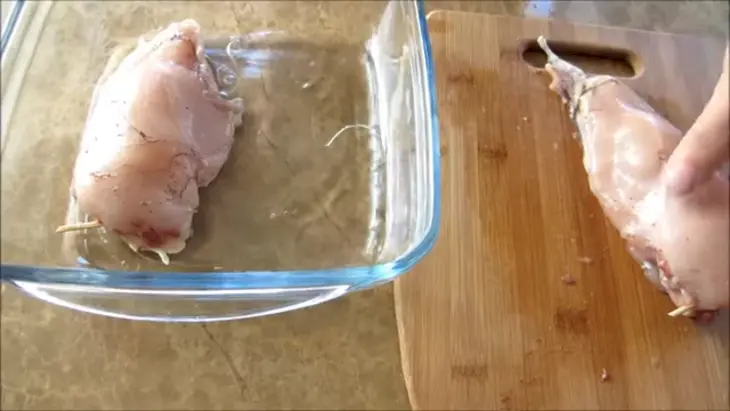 Фаршированная куриная грудка: шаг 5