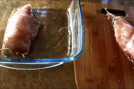 Фаршированная куриная грудка: шаг 5