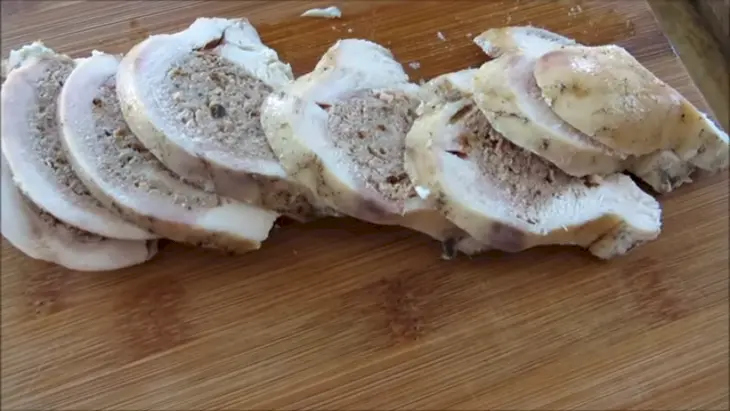 Фаршированная куриная грудка: шаг 7