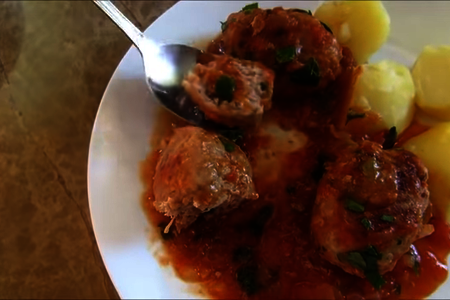 Ароматные фрикадельки в остром соусе (обед за 30 минут): шаг 8