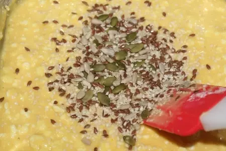 Творожные вафли со злаками: шаг 4