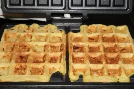 Творожные вафли со злаками: шаг 7