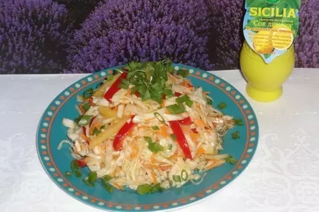 Салат из капусты: шаг 6
