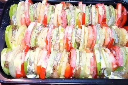 Запеканка овощная с куриным филе и в яично-сметанной заливке: шаг 1