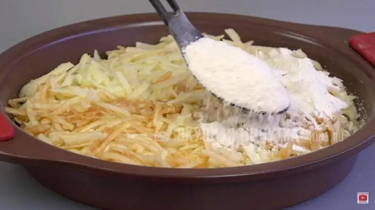 Яблочный пирог из сухого теста: шаг 2